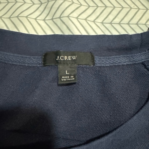 J. Crew Deep Blue Pullover - Picture 2 of 2
